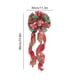 thumbnail image 3 of Decoración grande de árbol de Navidad con lazo de lentejuelas | Cinta de Nylon Spandex Multicolor 11.8x13.77in | Arreglo de escena festiva, envoltura de regalo, decoración de fiesta navideña, 3 of 6