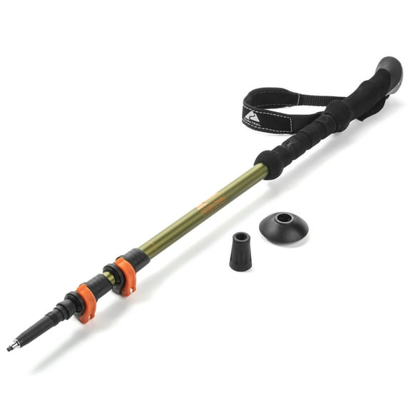 Ozark Trail Brand Aluminum Adjustable Quick Lock Trekking Poles with EVA Grip, 1 Hiking Pole