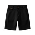 thumbnail image 4 of MYAOYI Men's Dressy Casual Shorts Flat Front Stretch Business Office Summer Work Shorts, 4 of 5