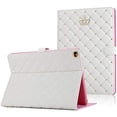 thumbnail image 5 of Crown Bling Diamond Case for iPad 7th 8th 9th Generation 10.2 inch PU Leather Flip Stand Case Cover Auto Wake/Sleep, 5 of 8