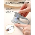 thumbnail image 4 of Magnetic Hat Clip for Travel on Bag, Silicone Hat Holder Magnetic Clip for Purse Backpack Luggage, Travel Accessory, 4 of 6