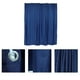 thumbnail image 5 of 1pc Cortina de ducha Cortina práctica espesar cortina de baño (azul oscuro), 5 of 5