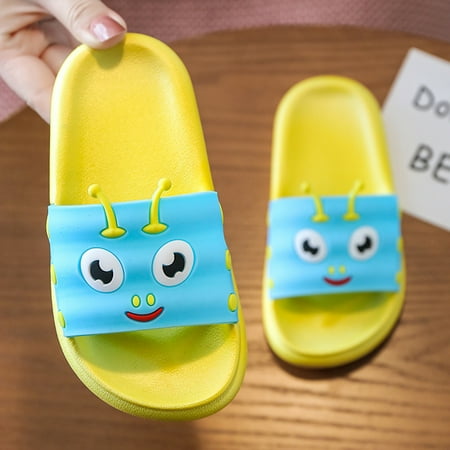 

Dyfzdhu Summer Children Toddler Baby Girls Boys Caterpillar Sandals Shoes Slippers
