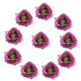 thumbnail image 2 of 50 Piezas Hechas A Seda Artificial Rosa Cabeza De Flor Decoración Del De Bricolaje perfecl  Cabezas de flor artificial, 2 of 7