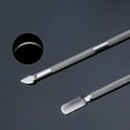 thumbnail image 5 of Nail File Double Ended Dome Pusher And Spoon Cuticle Remover Stainless Steel Durable Manicure Tool for Nail Cleaning and Dirt Removal, 5 of 6