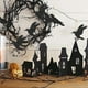 thumbnail image 5 of Decoraciones de Halloween, adornos de Halloween, regalos de Halloween, cuervos colgantes de papel para Halloween, decoración de jardín para fiestas navideñas, accesorios para colgar en la pared, colga, 5 of 6