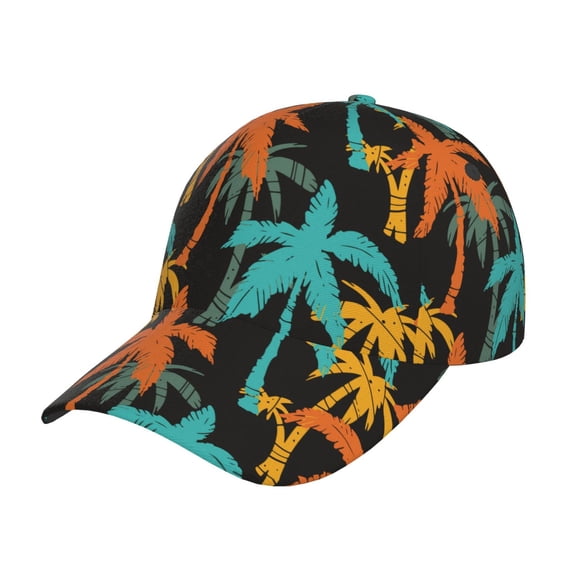 Disketp Palm Trees Print Baseball Caps for Outdoor Sports Fashion Casual Outdoor Caps Men Women
