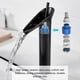 thumbnail image 2 of Black Bathroom Faucet, Waterfall Bathroom Faucet Retro Black Single Lever Basin Mixer Tap Bathroom Faucet, Brass Countertop High Basin Hand Wash Basin, 2 of 4