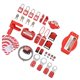 thumbnail image 5 of Juego De Combinación De Bloqueo Y Etiquetado, Kit De Candados Eléctricos De 47 Piezas Estuche De Transporte De Carcasa De Plástico ABS Multifuncional Para Escenas De Reparación, 5 of 7