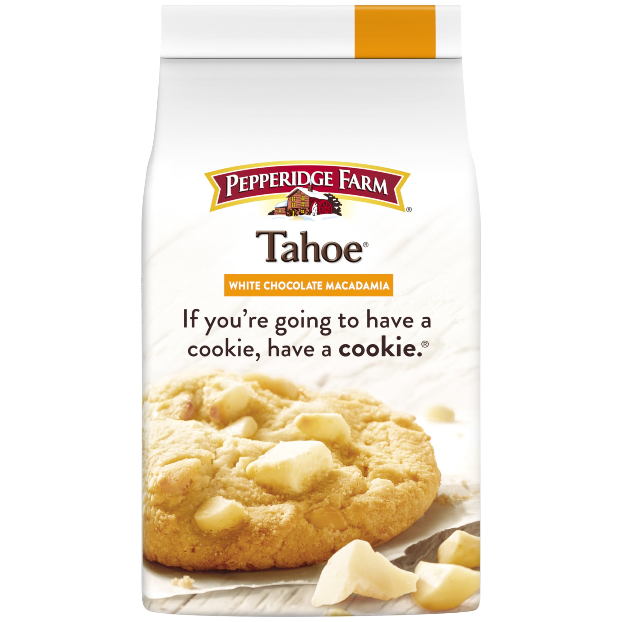 Pepperidge Farm Tahoe Crispy White Chocolate Macadamia Cookies 7 2 Oz Bag Walmart Com Walmart Com
