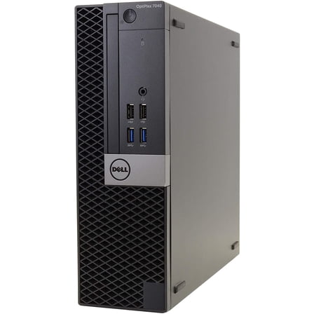 Restored Dell OptiPlex 7040 Small Form Business PC Desktop Computer, Gen 6 Core i5-6500, 16GB DDR4 RAM, 512GB SSD, Windows 10 Pro, HDMI, Dual Displayport, WiFi