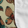 thumbnail image 4 of Butterfly Microwave Oven Cover, Abstract and Wings Fragility Freedom Themed Vintage Fantasy Composition, Water Resistant Organizer with Pockets for Kitchen, 36" x 12", Multicolor, by Ambesonne, 4 of 4