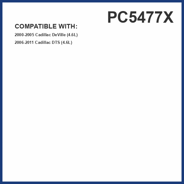 PUREFLOW PC5477X Cabin Air Filter | Fits 2006-2011 Cadillac DTS 4.6L; 2000-2005 DeVille 4.6L