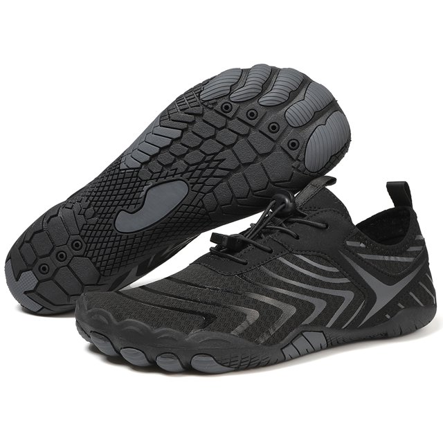 Zapatos de agua aguas arriba Aqua zapatos transpirable Qiuck secado playa natación calzado