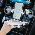 thumbnail image 4 of Car Phone Holder Cute Cartoon Air Vent Mount Universal Clip Bracket Phone Stand Car Mobile Navigation Support, 4 of 7