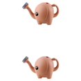 thumbnail image 4 of Injueey Regadera de plástico Flor en maceta Maceta Aspersor de boca larga Difusor en forma de elefante de dibujos animados Botella L 2piezas, 4 of 4