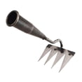 thumbnail image 1 of Colaxi Garden Hoe Garden Hand Rake Manganese Steel Sturdy Agricultural Weeding Rake Weeding Tool for Planting Farm Loosening Digging 4 Tines, 1 of 8