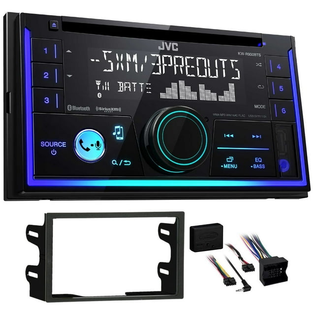JVC Car Stereo CD Player +Bluetooth/USB/iPhone/Sirius for 200205