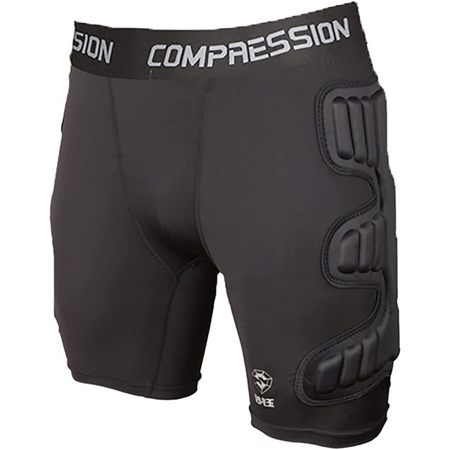 Men's Padded Football Protective Gear Set Training Suit for Soccer Basketball Paintball Rib Protector