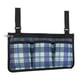thumbnail image 2 of Bolsa de Viaje Impermeable, Canasta Liviana para Computadora Portátil, Bolsa Lateral Del Apoyabrazos para Llevar Accesorios en Silla de Ruedas, Andado Azul Baoblaze Bolsas laterales para sillas de ruedas, 2 of 8