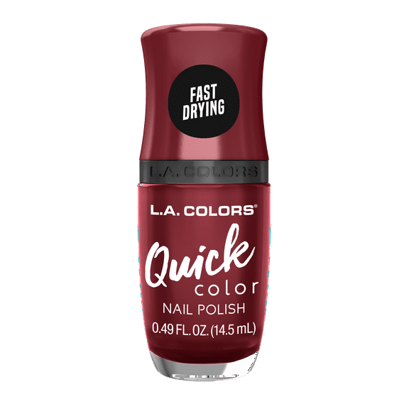 L.A. COLORS Quick Color Fast Drying Polish, Go-getter, 0.49 fl oz
