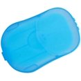 thumbnail image 3 of Mini Boxed Paper Soap Sheets, Disposable Cleaning Paper Soap Mini Bath Slice Sheets Scented Foaming Paper Soap for Outdoor Travel Camping Hiking, 1 Box (20 Sheets), 3 of 8