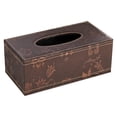 thumbnail image 1 of Caja de pañuelos rectangular dispensador de pañuelos faciales soporte, 1 of 5