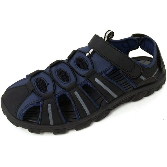 Men's Hiker Sandals Sport Close Toe Adjustable Strap Biker Water Sport Trail Hiking Outdoor Shoes