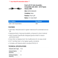thumbnail image 2 of Front Left CV Axle Assembly - Compatible with 2004 - 2010 Toyota Sienna AWD 2005 2006 2007 2008 2009, 2 of 2