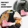 thumbnail image 3 of Goofa Halloween Flamingos Pattern Car Back Seat Protector for Kids (2 Pack) ,Anti-kick Storage Mat for Car Seats,Shields from Footprints, 3 of 6