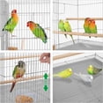 thumbnail image 3 of Alden Design 30" Bird Cage with Slide-Out Tray and Wood Perches, Light Gray, 3 of 7