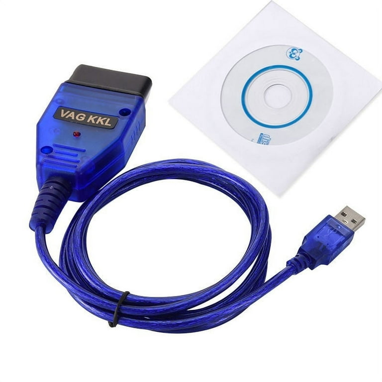 USB Cable KKL VAG-COM 409.1 OBD2 II OBD Diagnostic Scanner VW/Audi/Seat  VCDS 