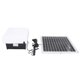 thumbnail image 1 of Kit De Ventilador De Ventilación Con Panel Solar, Aleación De Aluminio De Plástico, Resistente A La Intemperie, Eliminación De Olores Y Calor, Ventilador Solar IP67 Para Cocina, 1 of 7