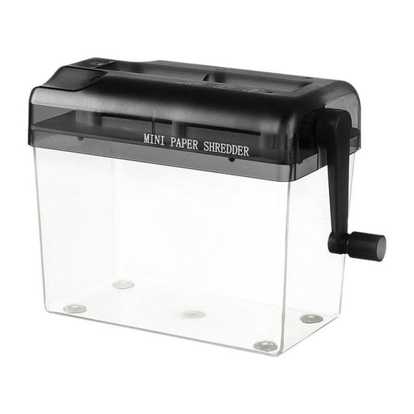 AMERTEER Paper Shredder Mini Portable Home Paper Cutting Machine Manual Shredder Lot O3