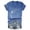 ZD Blue, variant on Womens T Shirts Dandelion Print V Neck Short Sleeve Oversized Top Casual Tees for Women Light Gray L