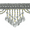 Silver/Grey, variant on Expo Int'l 10 yards of Isabella Scalloped Bead Fringe Trim