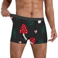 thumbnail image 2 of Kdxio Men's Boxer Briefs with Amanita Mushroom Print - Comfortable and Breathable Underwear for Everyday Wear, 2 of 7