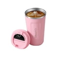 thumbnail image 1 of Botella Termo Inteligente de 510 Ml para Café Pantalla de Temperatura LED TéRmica Vaso Aislado de Café Rosa, 1 of 8