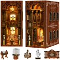 thumbnail image 2 of Juego de cuadernos ISSEVE para casa de muñecas, rompecabezas de madera, 3D, para casa de muñecas, 2 of 9