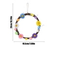 thumbnail image 3 of MXTPOV Easter Wreaths for Front Door, Creative Easter Wreath with Easter Eggs Flowers, Spring Wreaths for Front Door, Easter Garland Wreath, Home Decor, M, 3 of 5