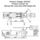 thumbnail image 4 of Dinheiro RedBen UG Interruptor de límite de palanca, paquete de 2 interruptores de límite ajustables, interruptor de límite impermeable ME-8108, interruptor de control eléctrico para maquinaria y, 4 of 5