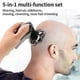 thumbnail image 3 of 5 In1 7D Electric Men's Electric Hair Clipper With Rechargeable Bald Head 7 Floating Head Beard Nose Hair Trimmer Razor Clipper, 3 of 5