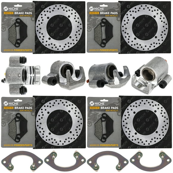 Niche Brake Rotor Caliper Pad Kit for Polaris Sportsman 850 550 XP 1000 MK1008038