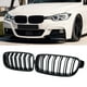 thumbnail image 1 of Dekewei Abs F30 Parrilla Frontal Tipo Riñón Para Bmw Serie 3 F30 F31 2012-2018 (Parrillas De Doble Listón Negro Brillante, 2 Unidades), 1 of 5