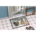 thumbnail image 2 of Carolines Treasures ASA2181MAT Winter Rabbits Indoor or Outdoor Mat- 18 x 27, 2 of 4