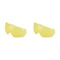 thumbnail image 1 of Soidarity Sombrero para bicicleta de carretera, gafas fáciles de desmontar, lente de ciclismo, equipo de protección solar desmontable moldeado Amarillo 2piezas, 1 of 6