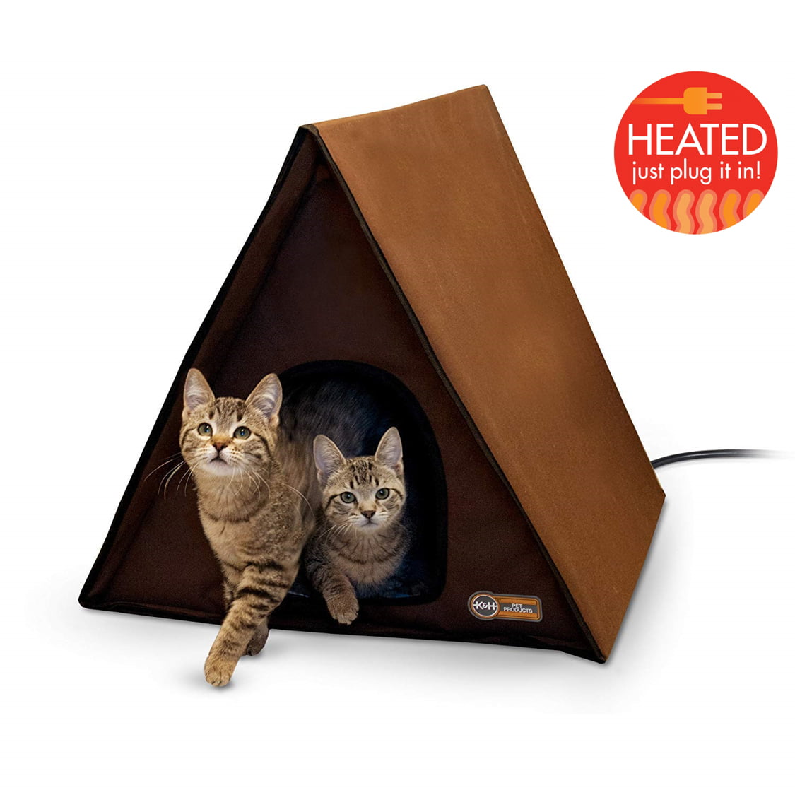 k&h outdoor heated cat house