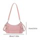 thumbnail image 2 of Bolso de hombro simple con múltiples bolsillos bolso cruzado de nailon para mujer, 2 of 8