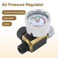 thumbnail image 3 of Amdohai Pulvérisateur Universel de Métal Machine Régulateur de Pression d'Air Jauge 0-0.10Bar G1/4 Régulateur de Pression Réglable Régulateur de Pression, 3 of 5