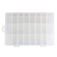 thumbnail image 2 of Iumwxz 24 Compartment Plastic Storage Box Jewelry Earring Case, 2 of 3
